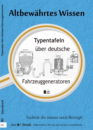 Typentafeln über deutsche Fahrzeuggeneratoren - Heft 4